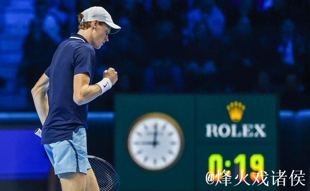 ATP总决赛辛纳3连胜夺小组第一 弗里茨逆转出线 ATP总决赛辛纳3连胜夺小组第一 弗里茨逆转出线